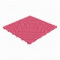 Messeboden Klickfliese offene runde Rippen pink
